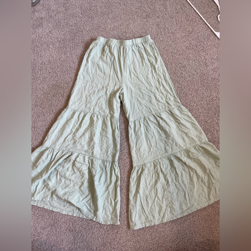 Light green flowy pants super comfy